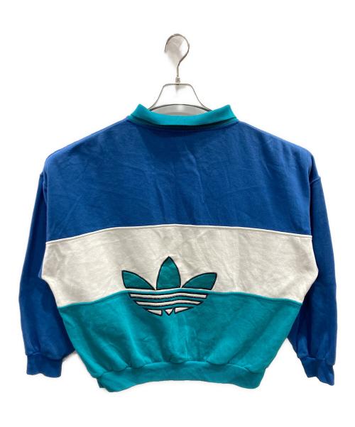 adidas（アディダス）adidas (アディダス) スウェット ブルー サイズ:不明の古着・服飾アイテム