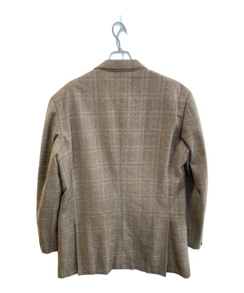 POLO RALPH LAUREN（ポロ・ラルフローレン）POLO RALPH LAUREN (ポロ・ラルフローレン) 3Bツイードテーラードジャケット ブラウン サイズ:XLの古着・服飾アイテム