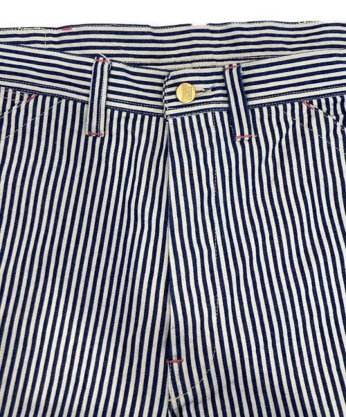 SUGAR CANE（シュガーケーン）SUGAR CANE (シュガーケーン) 11オンスヒッコリーストライプ ワークパンツ ベージュ サイズ:不明の古着・服飾アイテム