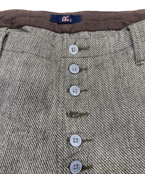 45R（フォーティファイブ・アール）45R (フォーティファイブ・アール) パンツ グレー サイズ:XLの古着・服飾アイテム