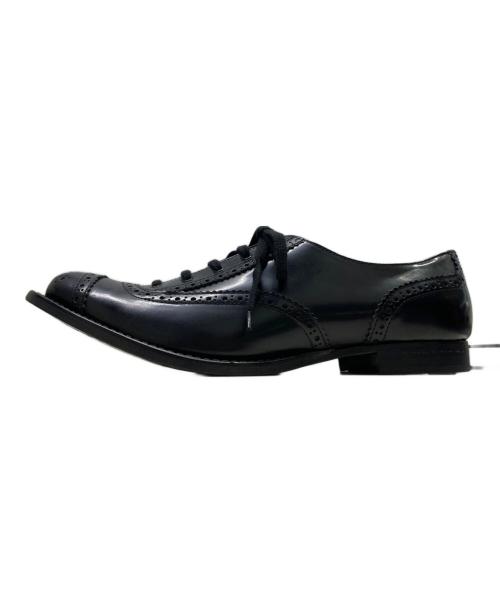 Christopher Nemeth（クリストファーネメス）Christopher Nemeth (クリストファーネメス) ウィングチップシューズ ブラック サイズ:26cmの古着・服飾アイテム