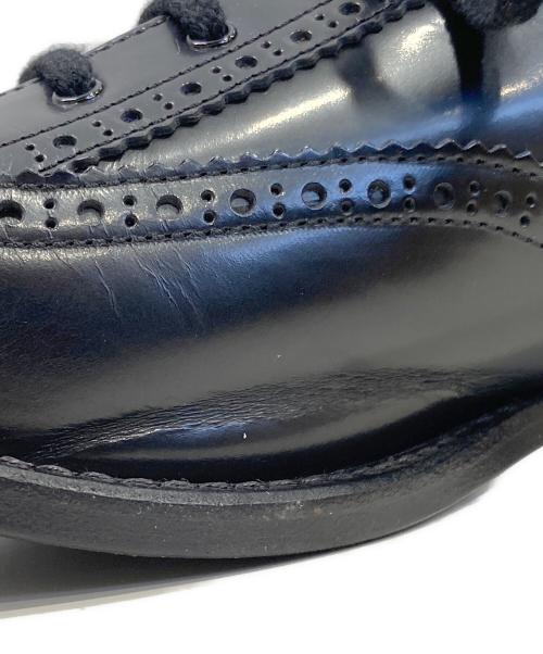 Christopher Nemeth（クリストファーネメス）Christopher Nemeth (クリストファーネメス) ウィングチップシューズ ブラック サイズ:26cmの古着・服飾アイテム