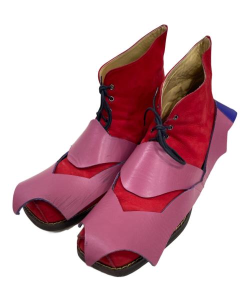 20471120（トゥオーフォーセブンワンワントゥーオー）20471120 (トゥオーフォーセブンワンワントゥーオー) ブーツ レッド サイズ:27の古着・服飾アイテム