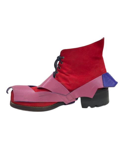 20471120（トゥオーフォーセブンワンワントゥーオー）20471120 (トゥオーフォーセブンワンワントゥーオー) ブーツ レッド サイズ:27の古着・服飾アイテム