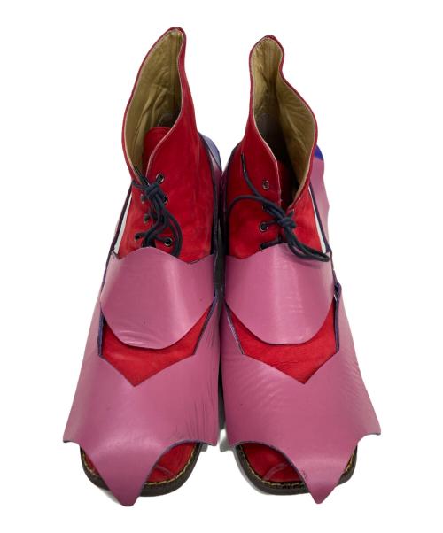 20471120（トゥオーフォーセブンワンワントゥーオー）20471120 (トゥオーフォーセブンワンワントゥーオー) ブーツ レッド サイズ:27の古着・服飾アイテム