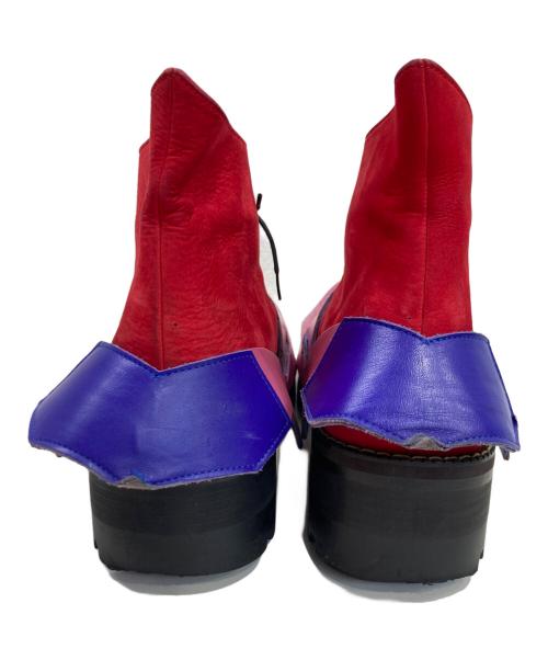 20471120（トゥオーフォーセブンワンワントゥーオー）20471120 (トゥオーフォーセブンワンワントゥーオー) ブーツ レッド サイズ:27の古着・服飾アイテム