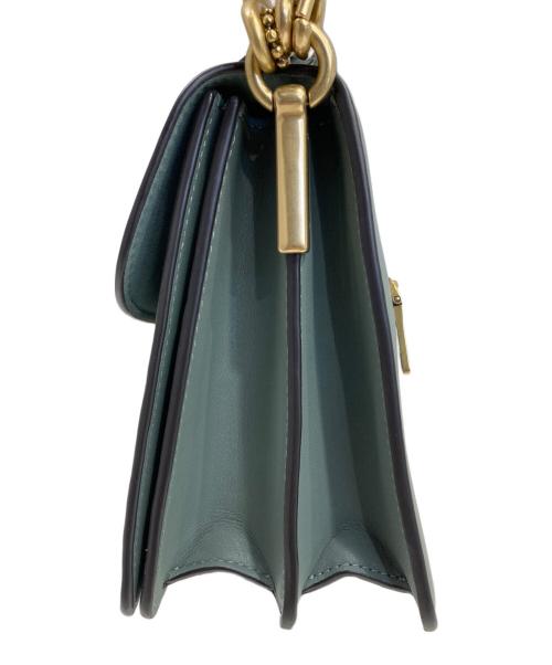 COACH（コーチ）COACH (コーチ) チェーン タビー ショルダー バッグ グリーンの古着・服飾アイテム