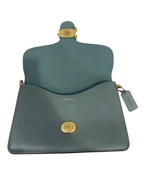 COACH（コーチ）COACH (コーチ) チェーン タビー ショルダー バッグ グリーンの古着・服飾アイテム