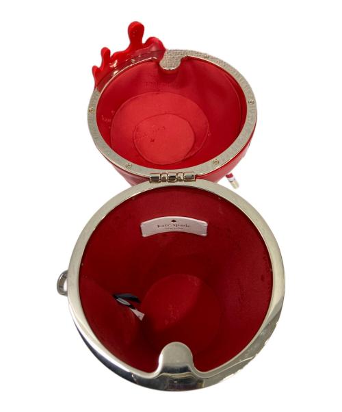 Kate Spade（ケイトスペード）Kate Spade (ケイトスペード) スナック バー 3D スルージー クロスボディ ブルー×レッドの古着・服飾アイテム