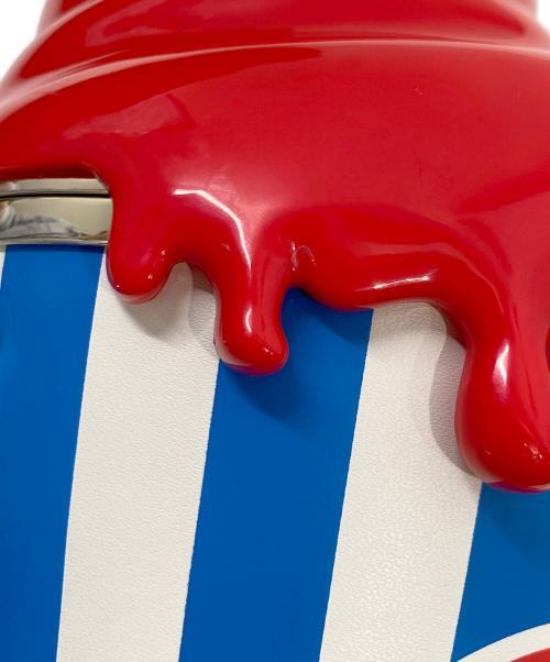 Kate Spade（ケイトスペード）Kate Spade (ケイトスペード) スナック バー 3D スルージー クロスボディ ブルー×レッドの古着・服飾アイテム