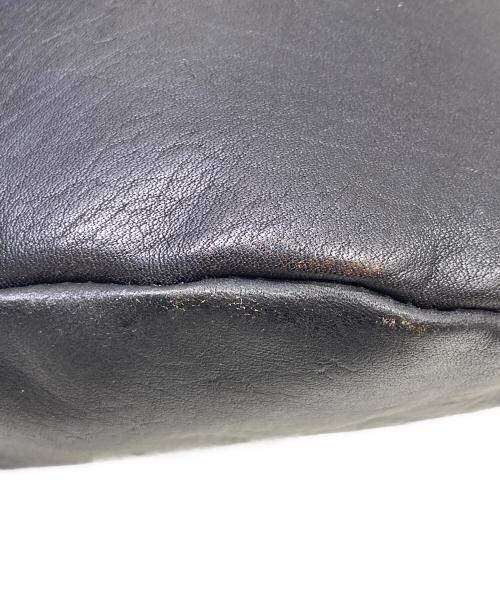 SLOW（スロウ）SLOW (スロウ) レザーボディーバッグ ブラックの古着・服飾アイテム