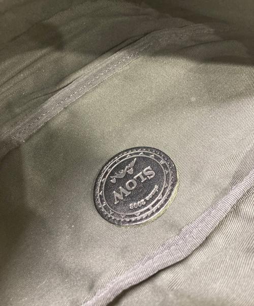 SLOW（スロウ）SLOW (スロウ) レザーボディーバッグ ブラックの古着・服飾アイテム