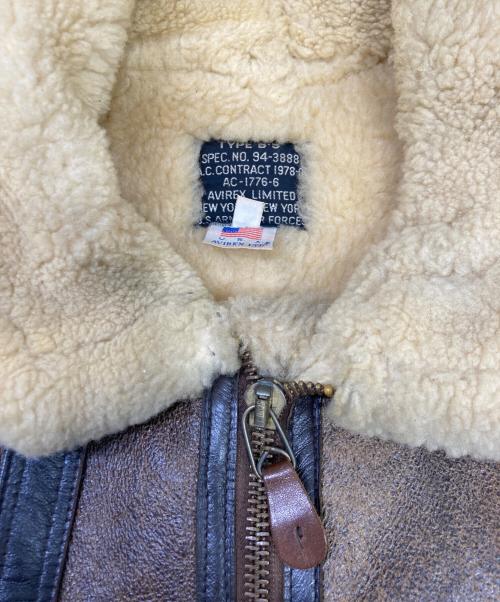 AVIREX（アヴィレックス）AVIREX (アヴィレックス) TYPE B-9 フライトジャケット ブラウン サイズ:40の古着・服飾アイテム