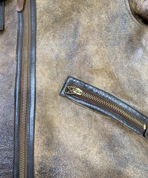 AVIREX（アヴィレックス）AVIREX (アヴィレックス) TYPE B-9 フライトジャケット ブラウン サイズ:40の古着・服飾アイテム