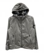 BLACK LABEL CRESTBRIDGEブラックレーベル クレストブリッジ）の古着「ハイストレッチメランジパーカー」｜グレー