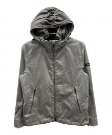 BLACK LABEL CRESTBRIDGE（ブラックレーベル クレストブリッジ）の古着「ハイストレッチメランジパーカー」｜グレー