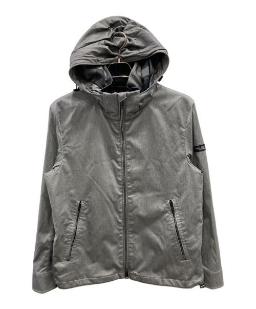 BLACK LABEL CRESTBRIDGE（ブラックレーベル クレストブリッジ）BLACK LABEL CRESTBRIDGE (ブラックレーベル クレストブリッジ) ハイストレッチメランジパーカー グレー サイズ:LLの古着・服飾アイテム