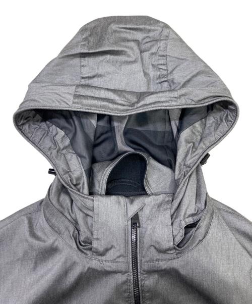 BLACK LABEL CRESTBRIDGE（ブラックレーベル クレストブリッジ）BLACK LABEL CRESTBRIDGE (ブラックレーベル クレストブリッジ) ハイストレッチメランジパーカー グレー サイズ:LLの古着・服飾アイテム