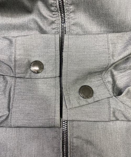 BLACK LABEL CRESTBRIDGE（ブラックレーベル クレストブリッジ）BLACK LABEL CRESTBRIDGE (ブラックレーベル クレストブリッジ) ハイストレッチメランジパーカー グレー サイズ:LLの古着・服飾アイテム