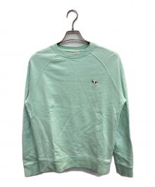 maison kitsune（メゾンキツネ）の古着「スウェット」｜ライトグリーン