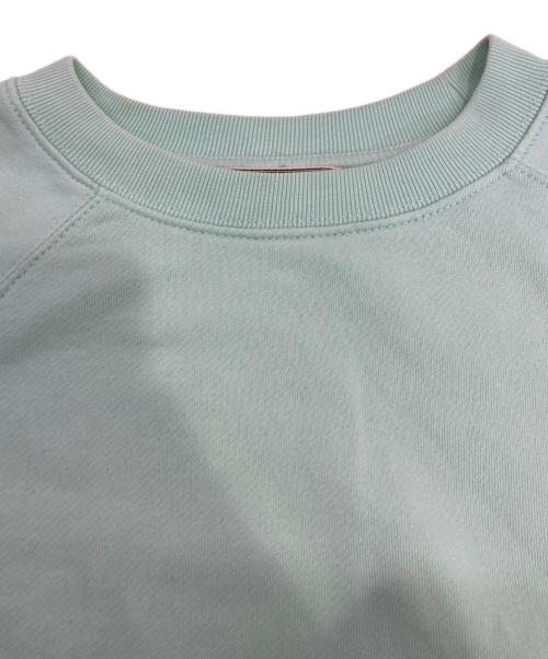 maison kitsune（メゾンキツネ）maison kitsune (メゾンキツネ) スウェット ライトグリーン サイズ:XSの古着・服飾アイテム