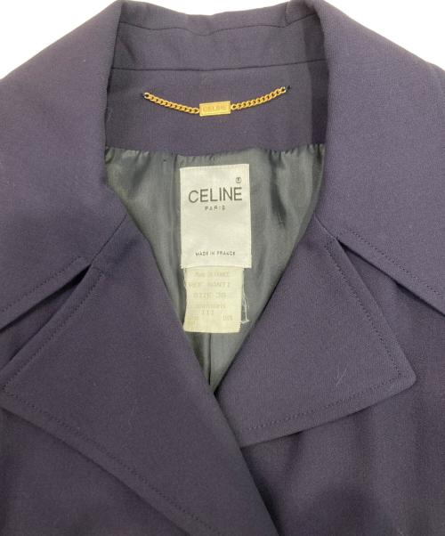 CELINE（セリーヌ）CELINE (セリーヌ) セットアップスーツ ネイビー サイズ:Mの古着・服飾アイテム