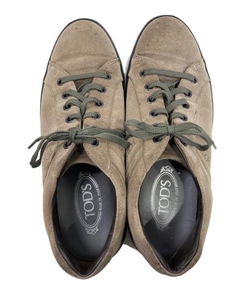 TOD'S（トッズ）TOD'S (トッズ) スニーカー ベージュ サイズ:8の古着・服飾アイテム