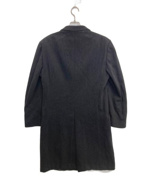 ARMANI COLLEZIONI（アルマーニ コレツィオーニ）ARMANI COLLEZIONI (アルマーニ コレツィオーニ) ヴァージンウールチェスターコート グレー サイズ:48の古着・服飾アイテム