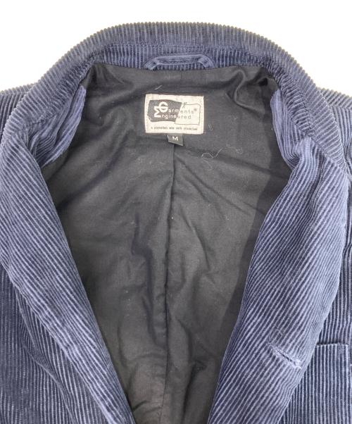 Engineered Garments（エンジニアド ガーメンツ）Engineered Garments (エンジニアド ガーメンツ) コーデュロイテーラードジャケット ネイビー サイズ:Mの古着・服飾アイテム