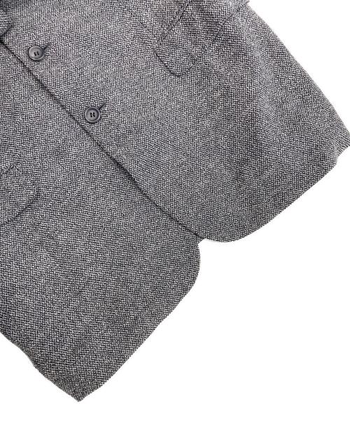 ISSEY MIYAKE（イッセイミヤケ）ISSEY MIYAKE (イッセイミヤケ) ツイードテーラードジャケット グレー サイズ:3の古着・服飾アイテム