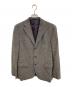 ISSEY MIYAKE（イッセイミヤケ）の古着「ツイードテーラードジャケット」｜グレー