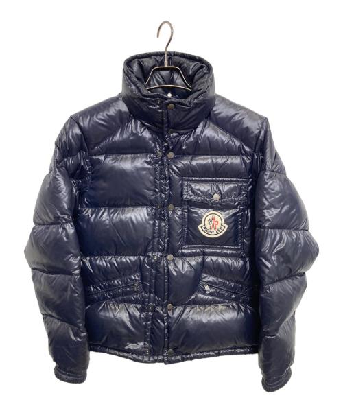 MONCLER（モンクレール）MONCLER (モンクレール) ダウンジャケット ネイビー サイズ:1の古着・服飾アイテム