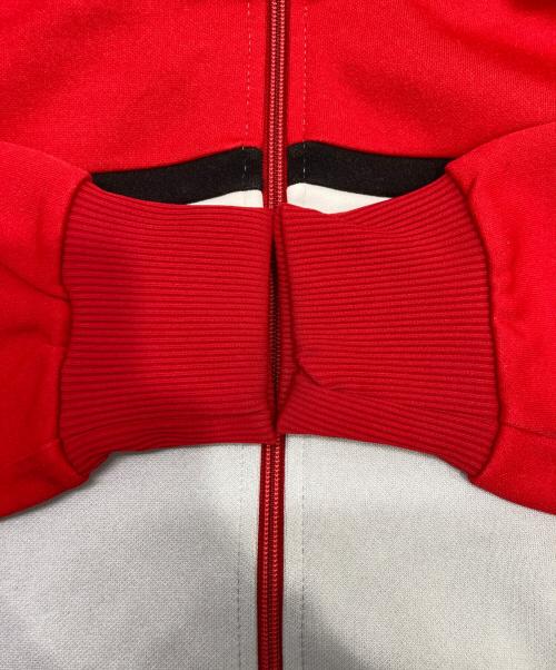 adidas（アディダス）adidas (アディダス) トラックジャケット レッド×グレー サイズ:Lの古着・服飾アイテム
