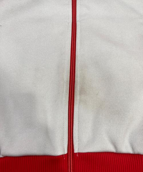 adidas（アディダス）adidas (アディダス) トラックジャケット レッド×グレー サイズ:Lの古着・服飾アイテム