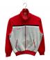 adidas（アディダス）の古着「トラックジャケット」｜レッド×グレー
