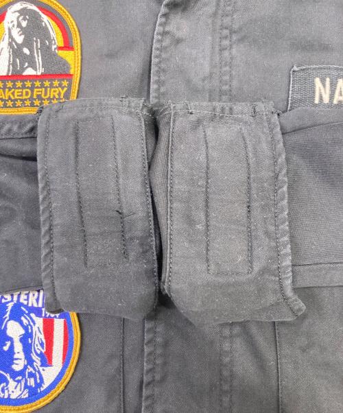 Hysteric Glamour（ヒステリックグラマー）Hysteric Glamour (ヒステリックグラマー) ミリタリージャケット ブラック サイズ:Mの古着・服飾アイテム