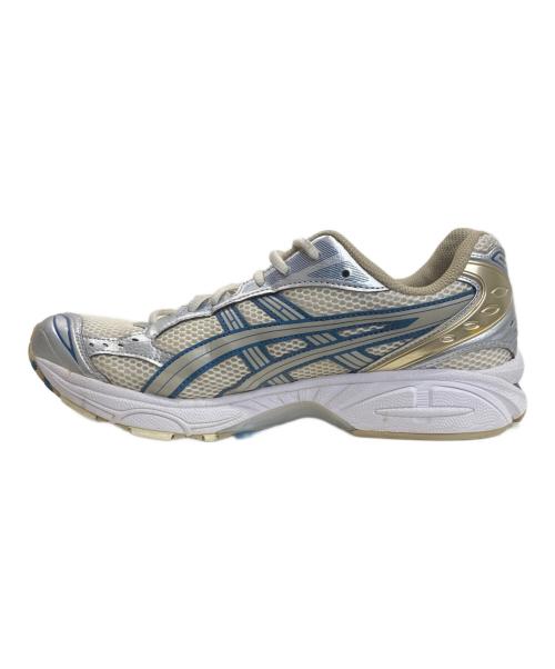 asics（アシックス）asics (アシックス) GEL-KAYANO 14 ベージュ×ブルー サイズ:28㎝の古着・服飾アイテム