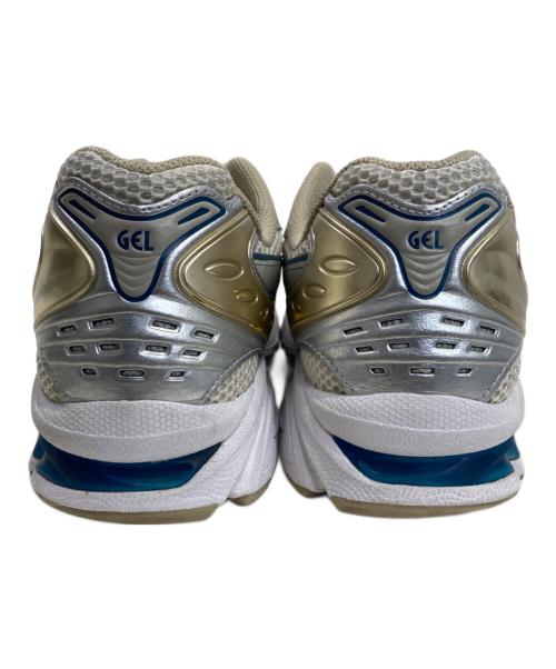 asics（アシックス）asics (アシックス) GEL-KAYANO 14 ベージュ×ブルー サイズ:28㎝の古着・服飾アイテム