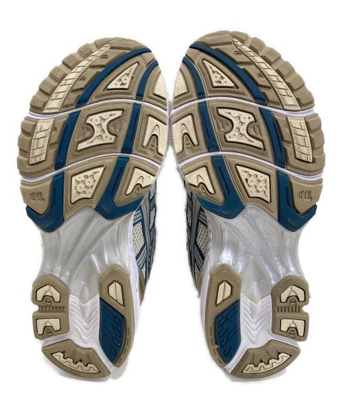 asics（アシックス）asics (アシックス) GEL-KAYANO 14 ベージュ×ブルー サイズ:28㎝の古着・服飾アイテム