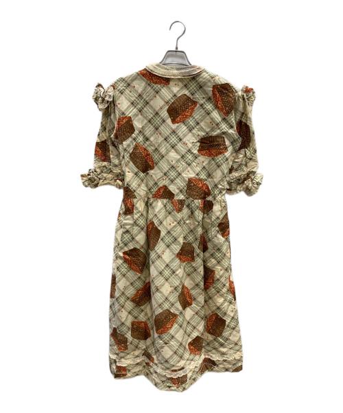 PINK HOUSE（ピンクハウス）PINK HOUSE (ピンクハウス) ワンピース ベージュ サイズ:表記無しの古着・服飾アイテム