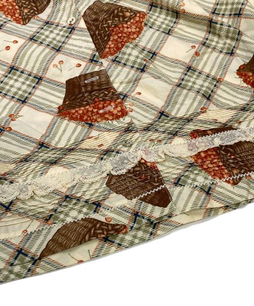 PINK HOUSE（ピンクハウス）PINK HOUSE (ピンクハウス) ワンピース ベージュ サイズ:表記無しの古着・服飾アイテム