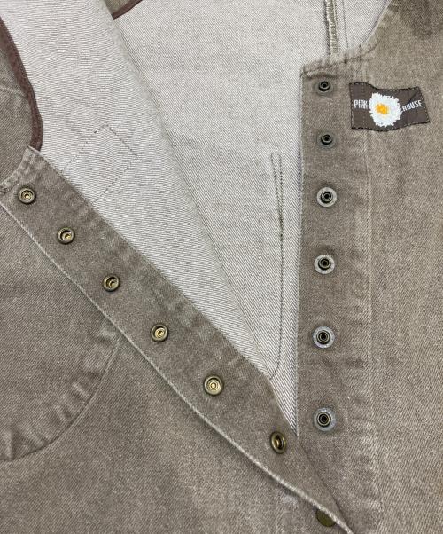 PINK HOUSE（ピンクハウス）PINK HOUSE (ピンクハウス) ジャンパースカート ベージュ サイズ:表記無しの古着・服飾アイテム