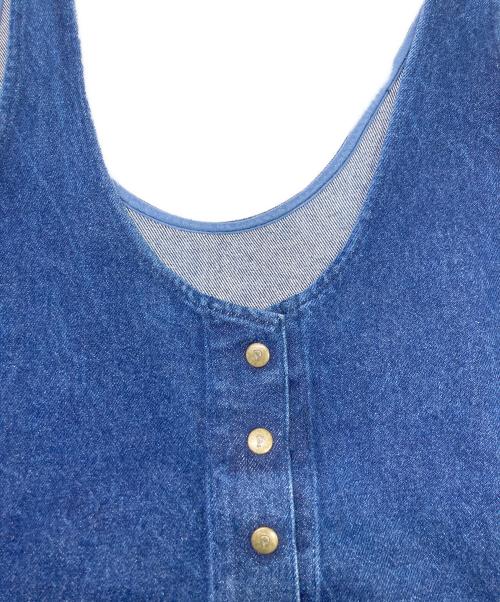 PINK HOUSE（ピンクハウス）PINK HOUSE (ピンクハウス) ジャンパースカート インディゴ サイズ:表記無しの古着・服飾アイテム