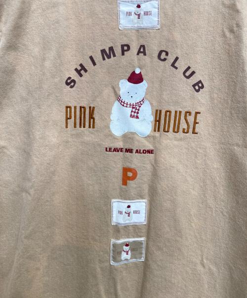 PINK HOUSE（ピンクハウス）PINK HOUSE (ピンクハウス) ジャンパースカート ベージュ サイズ:不明の古着・服飾アイテム