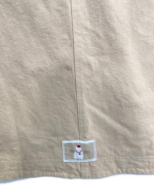 PINK HOUSE（ピンクハウス）PINK HOUSE (ピンクハウス) ジャンパースカート ベージュ サイズ:不明の古着・服飾アイテム
