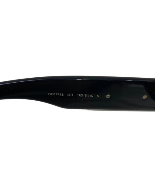 GUCCI（グッチ）GUCCI (グッチ) サングラス ブラック サイズ:51□16-140の古着・服飾アイテム