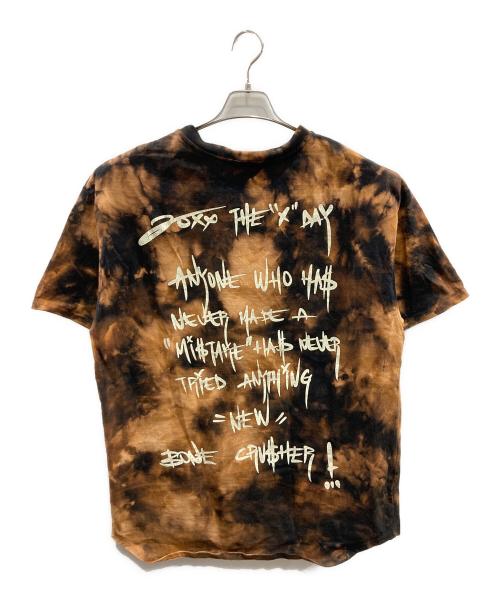 CVTVLIST（カタリスト）CVTVLIST (カタリスト) Bone Crusher Tee ブラック×オレンジ サイズ:1の古着・服飾アイテム