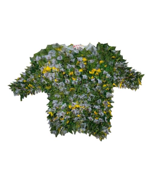 masu（エムエーエスユー）MASU (エムエーエスユー) SPIKEY T-SHIRT グリーン サイズ:46の古着・服飾アイテム