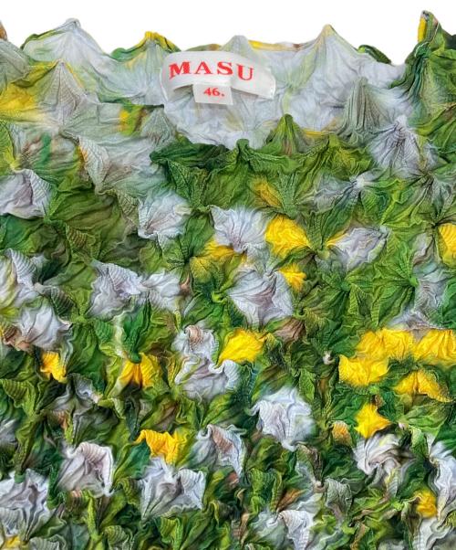 masu（エムエーエスユー）MASU (エムエーエスユー) SPIKEY T-SHIRT グリーン サイズ:46の古着・服飾アイテム