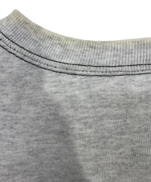 SUPREME（シュプリーム）Supreme (シュプリーム) split crewneck sweatshirt ブラック×グレー サイズ:Mの古着・服飾アイテム